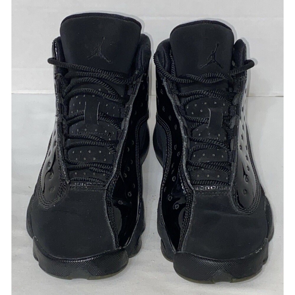 Jordan 13 Cap & Gown ( 884129-012 ) Size 4.5Y Black Nice Condition!